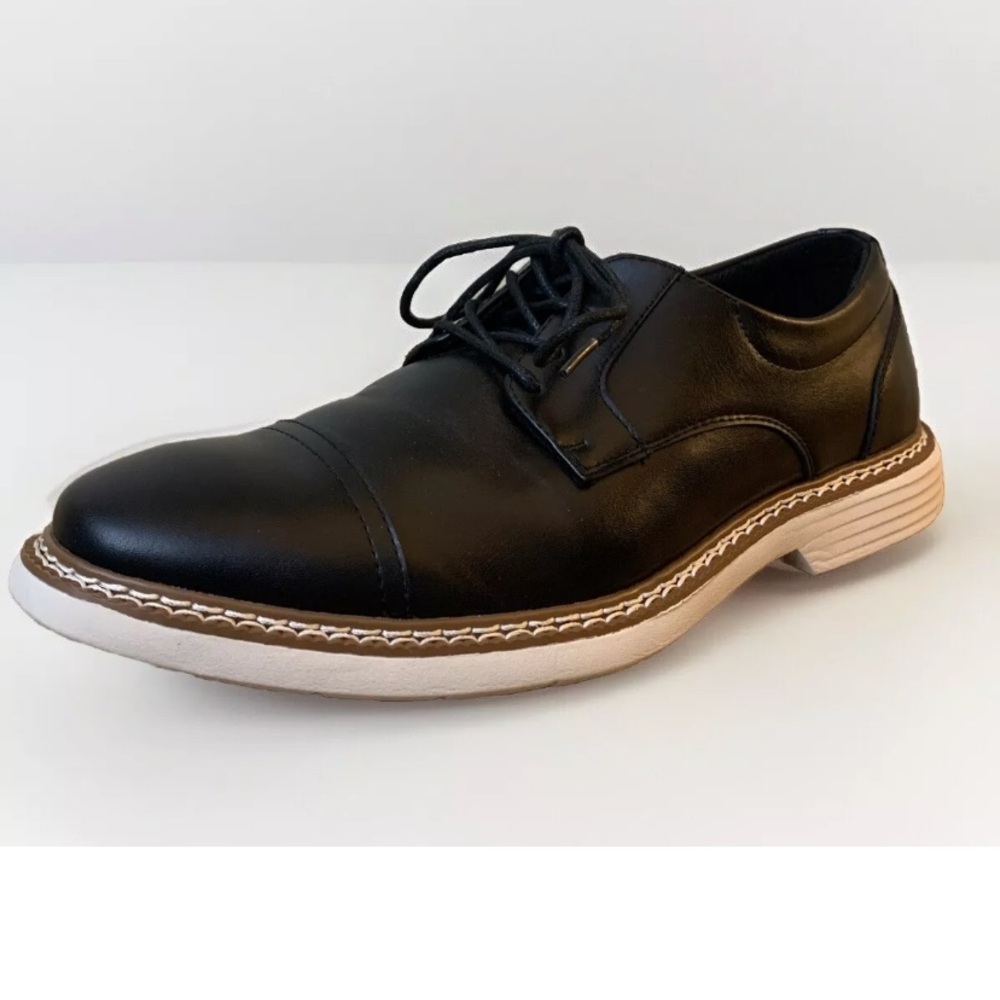 Alfani Mens Black Business Casual Fashion Sneakers Shoes NICE